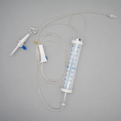 Bureta disponible del sistema de infusión del bolso y del papel de la ampolla de PE de OEM/ODM