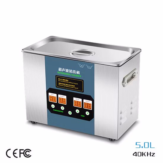 Muje Nueva llegada Serie de electrónica de salud Laboratorio dental de sobremesa Herramientas de tatuaje científico Limpieza ultrasónica médica Limpiador sonicador de baño 0.55L